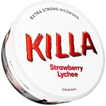 Killa Strawberry Lychee 16.5mg Nicotine Pouches