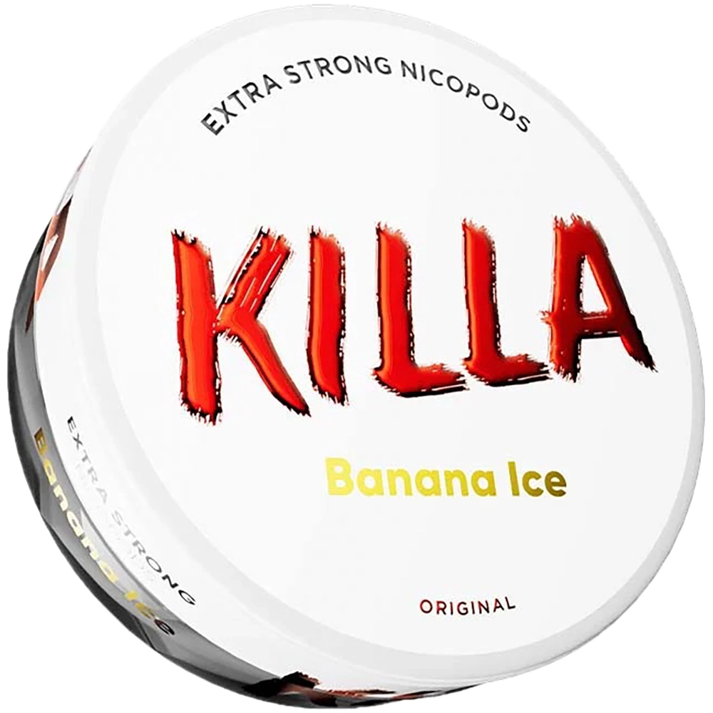 Killa Banana Ice 16.5mg Nicotine Pouches
