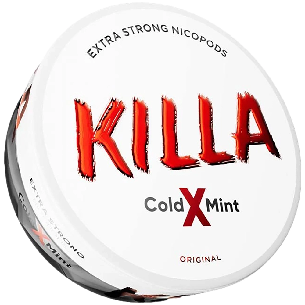 Killa Cold X Mint 16.5mg Nicotine Pouches