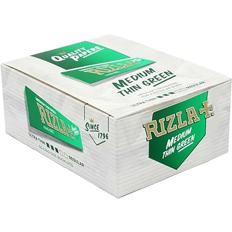 Rizla Green King Slim Rolling Paper(50 Booklets)