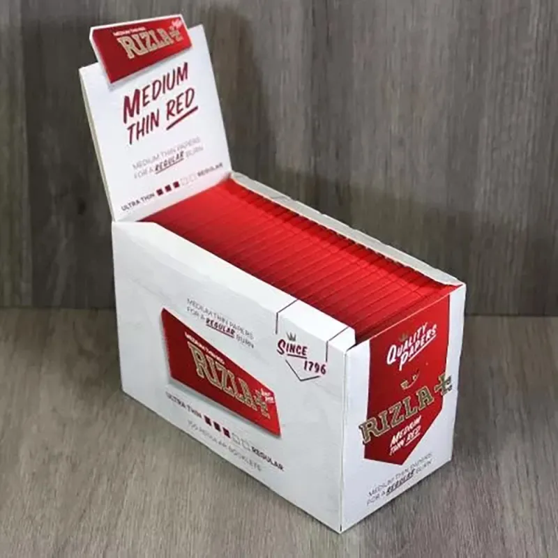 Rizla Red Small Ultra Thin Rolling Paper (100 Booklets)