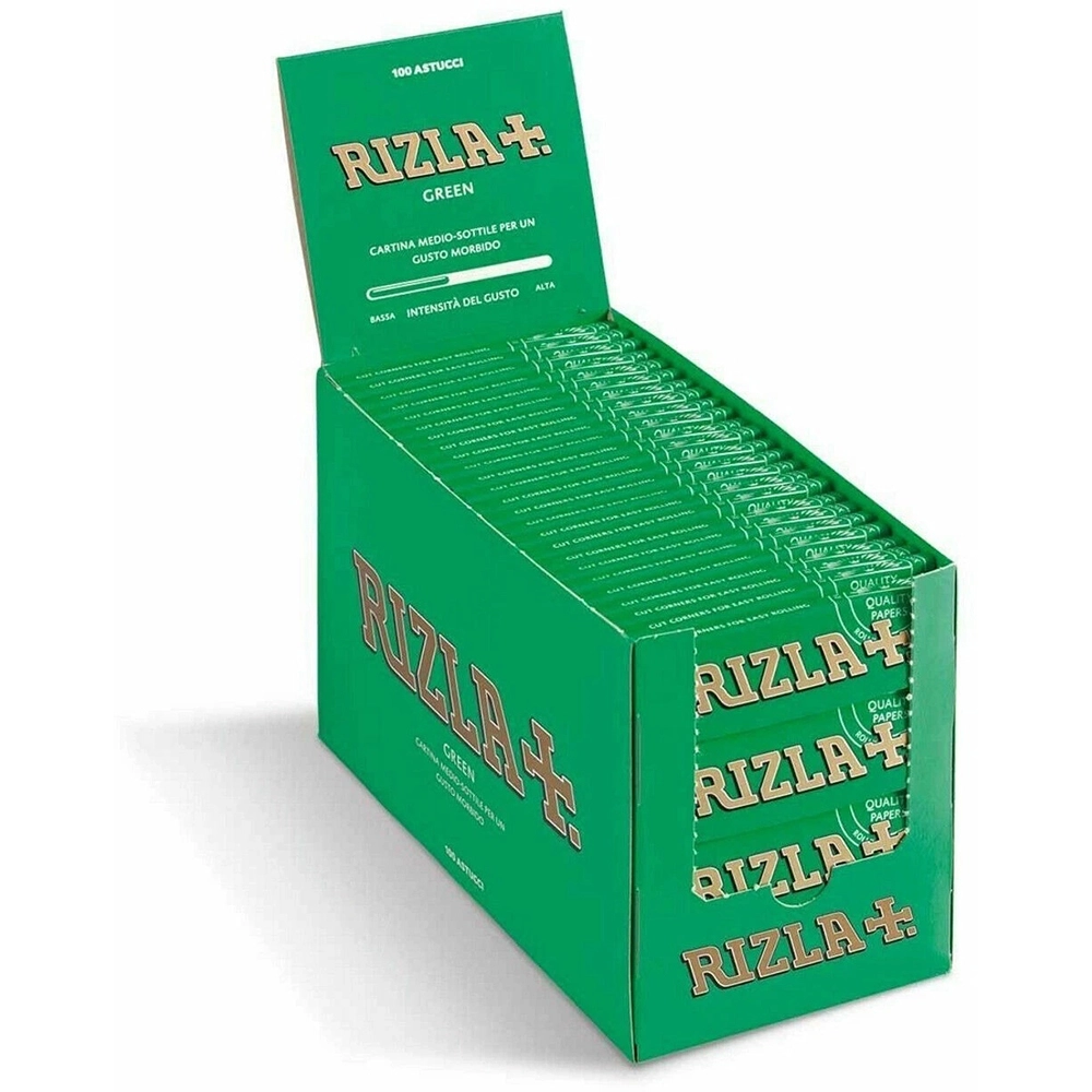Rizla Green Small Ultra Thin Rolling Paper (100 Booklets)