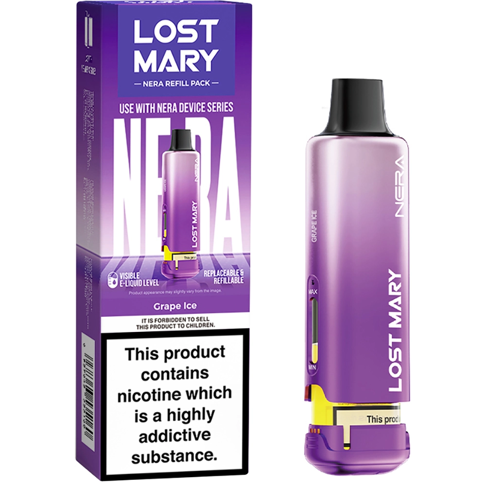 Lost Mary Nera 15,000 Puffs Prefilled Pods Grape Ice