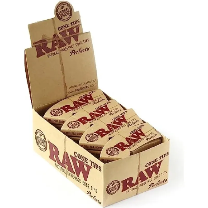 Raw Perfecto Cone Tips (Pack of 24)