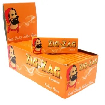 Zigzag Liquorice Rolling Paper (50 Booklets)
