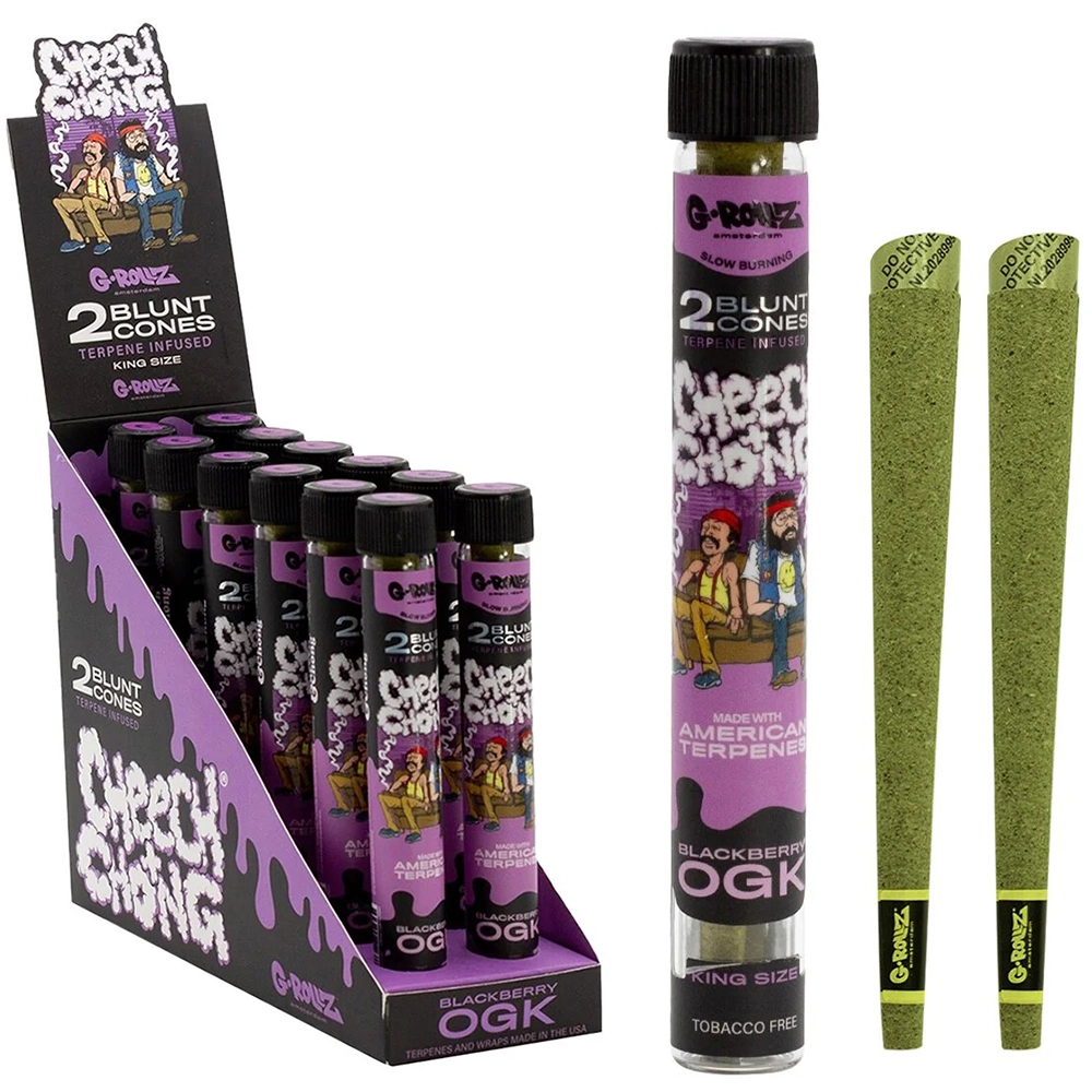 G-Rollz King Size 2 Blunt Cones Blackberry OGK (Pack of 12)