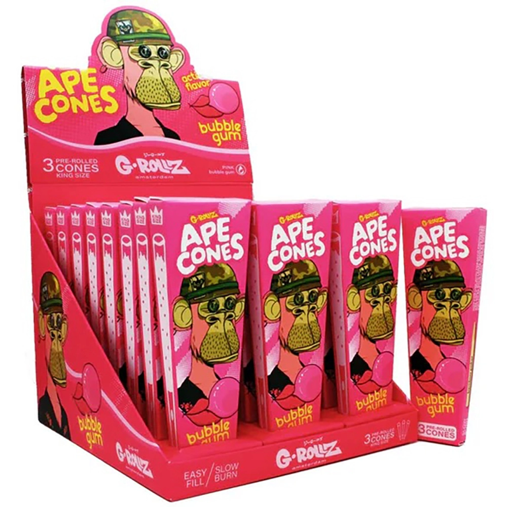 G-Rollz Ape Cones Bubble Gum (Pack of 24)