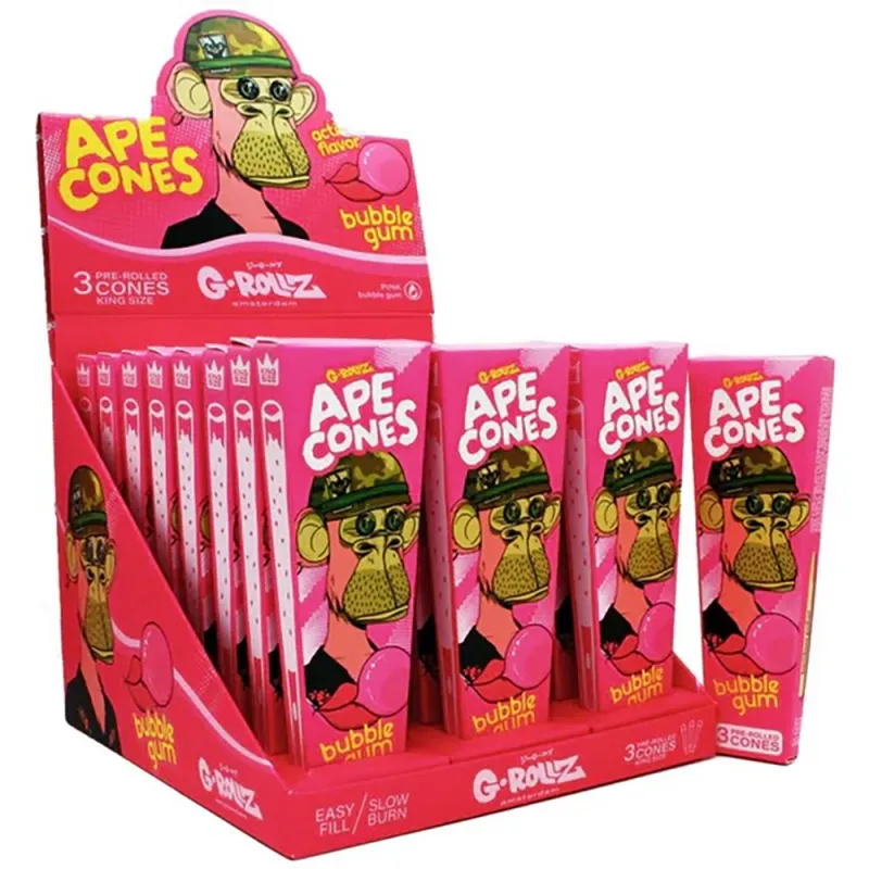 G-Rollz Ape Cones Bubble Gum (Pack of 24)