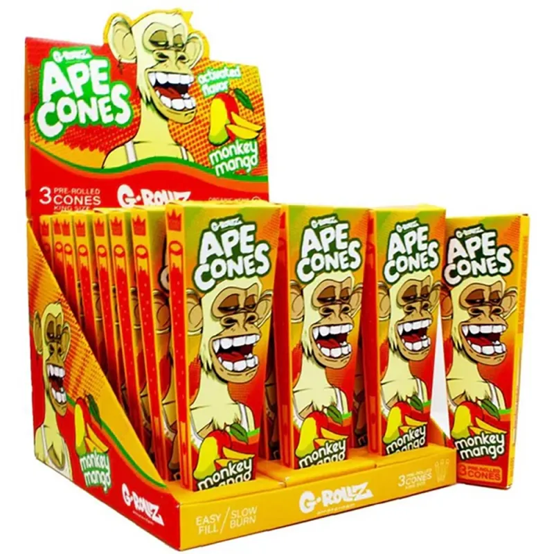 G-Rollz Ape Cones Monkey Mango (Pack of 24)