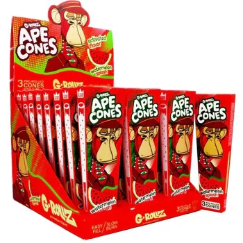 G-Rollz Ape Cones Watermelon Splash (Pack of 24)