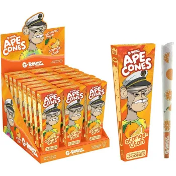 G-Rollz Ape Cones Orange Utan (Pack of 24)