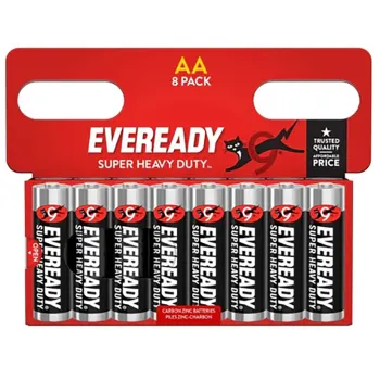Eveready AA Zinc Super Heavy Duty Batteries (Pack of 20)