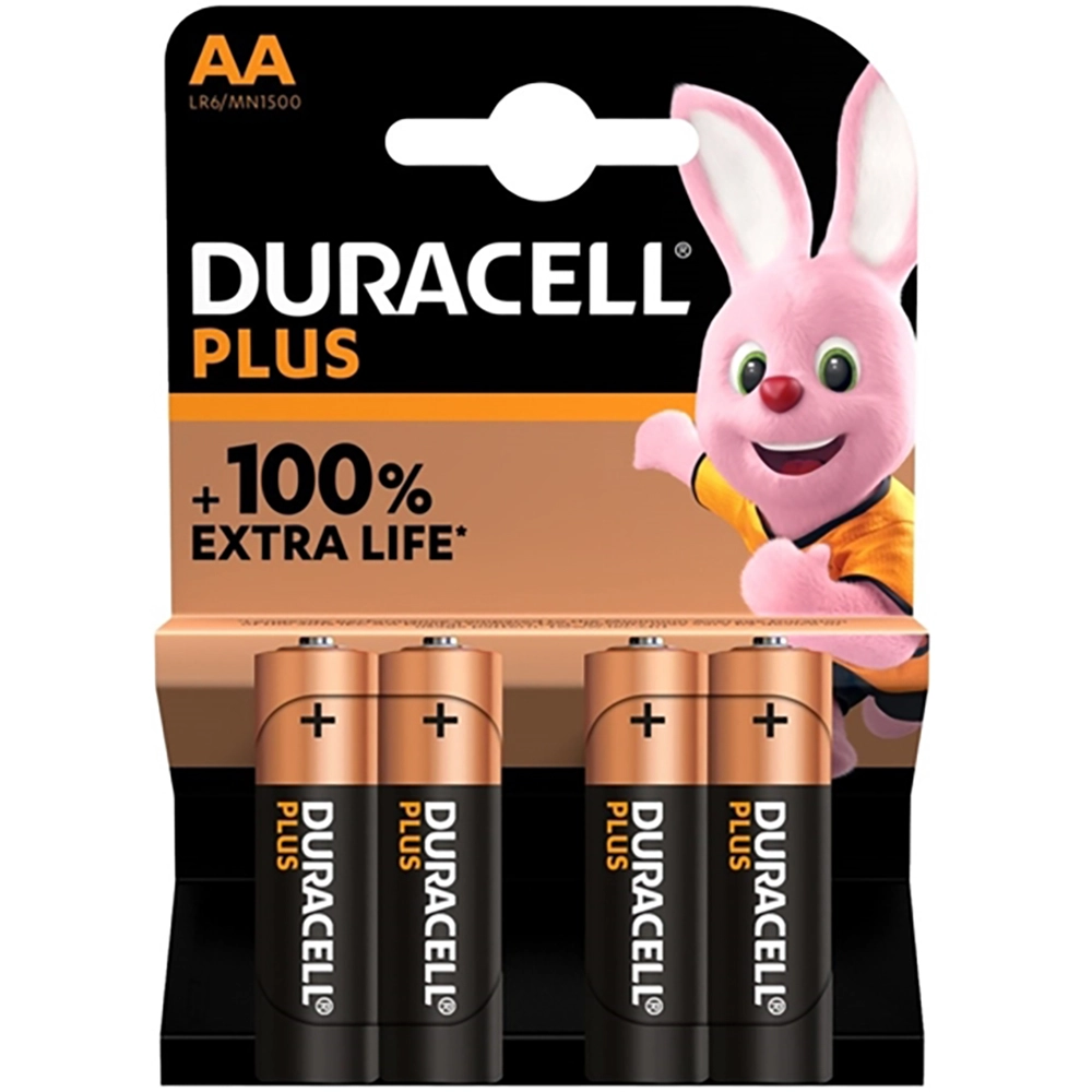 Duracell Plus AA 1.5V Alkaline Batteires (Pack of 20)