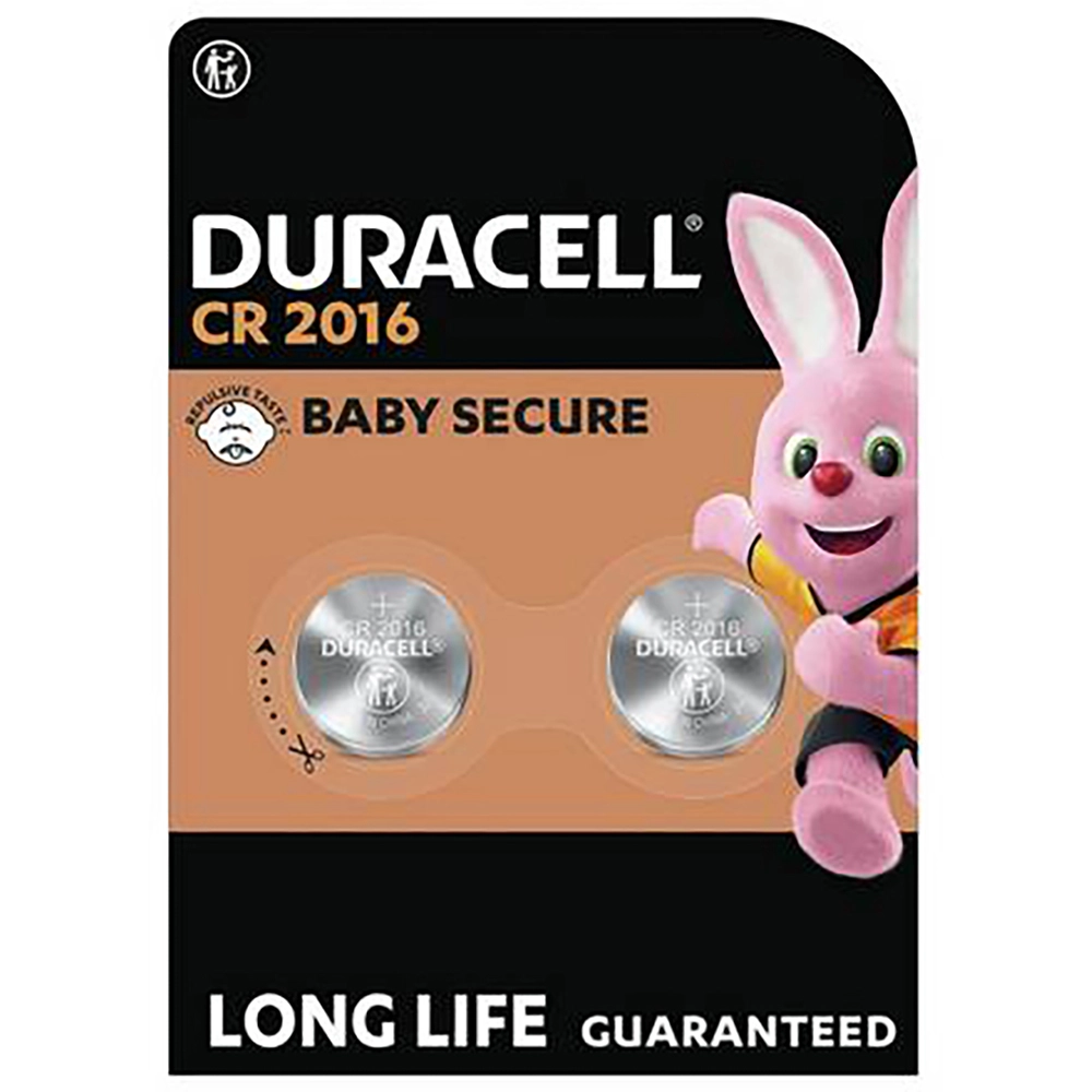 Duracell 3V Lithium Battery DL2016 (Pack of 10)