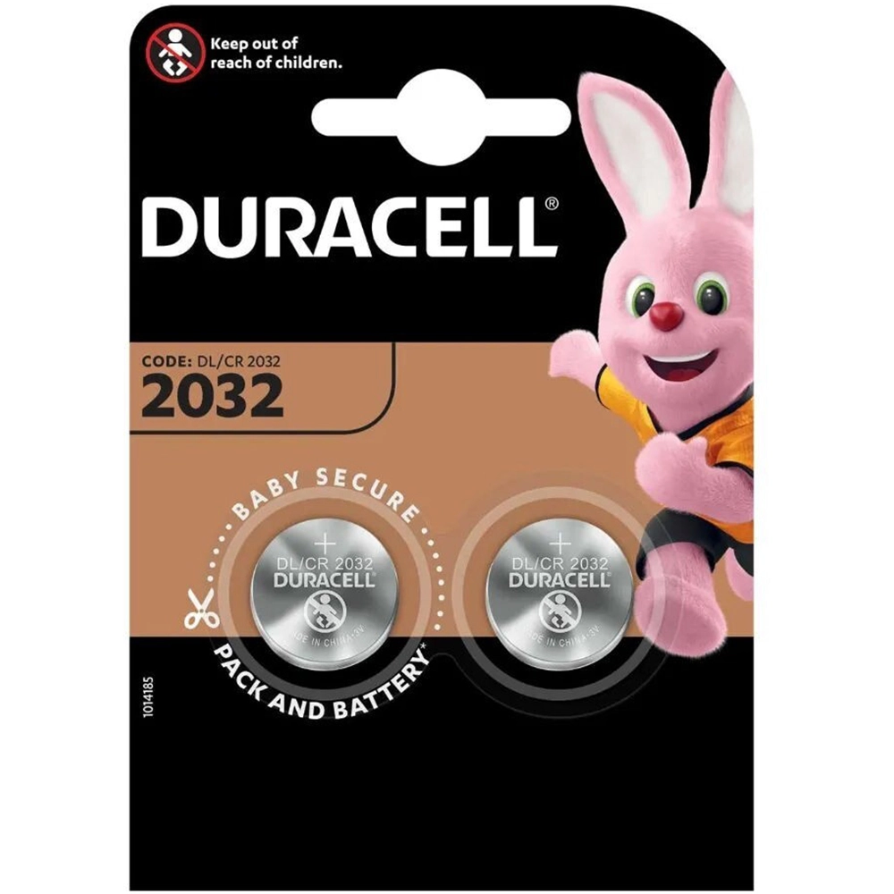 Duracell 3V Lithium Battery DL2032 (Pack of 10)