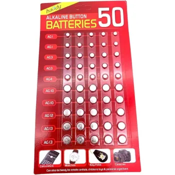 Assorted Watch Batteries (Pack of 50)