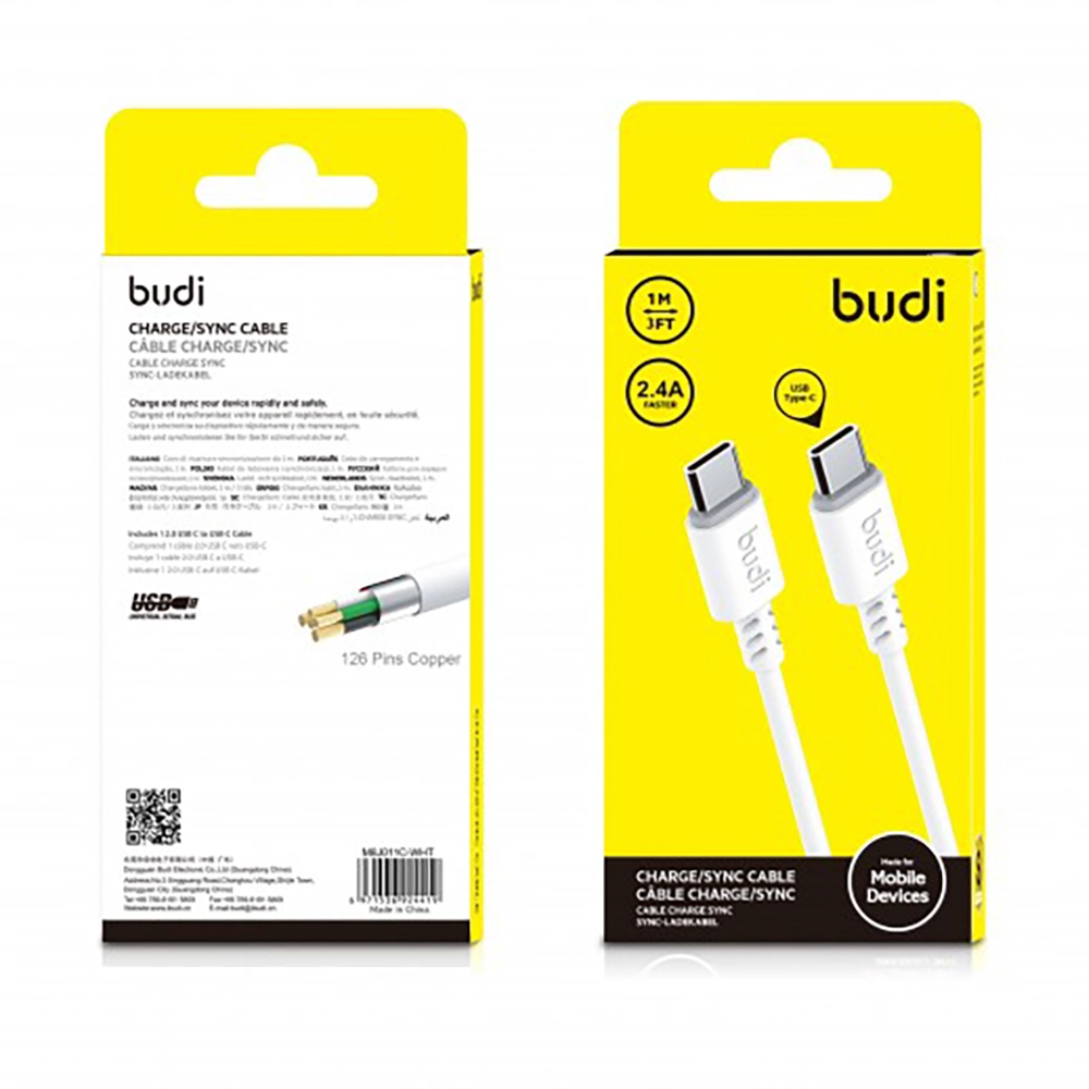 Budi C-C Cables (Pack of 10)