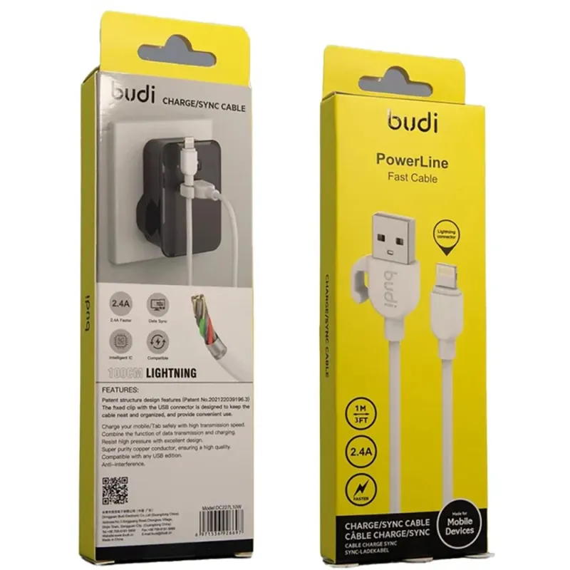 Budi Usb-Iphone Cables (Pack of 10)