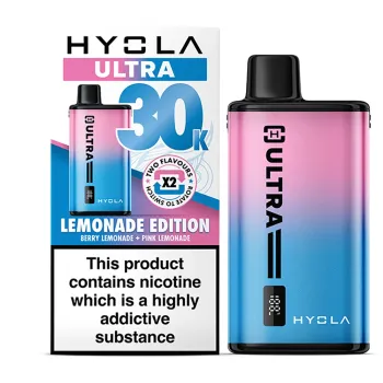 Hyola Ultra 30,000 Puffs Kits Lemonade Edition(Berry Lemonade & Pink Lemonade)