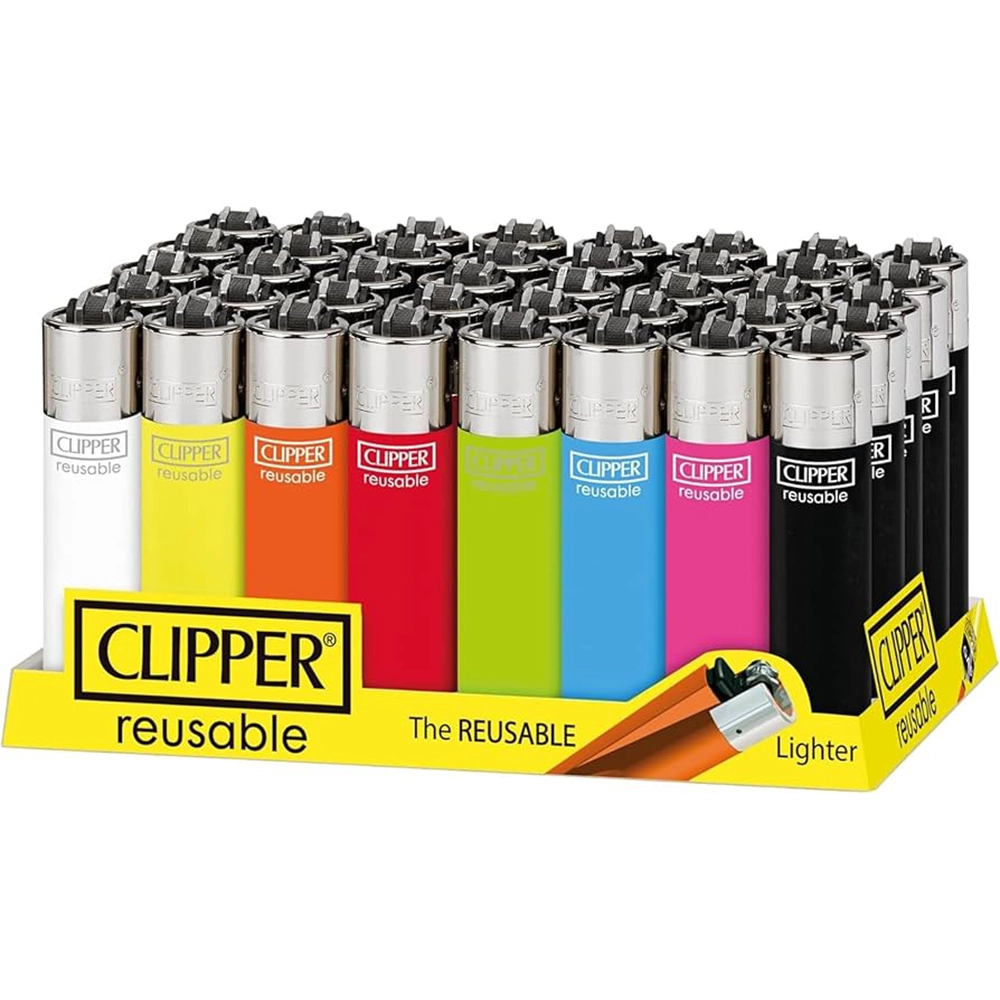 Plane Multi Colour Clipper (Pack of 48)