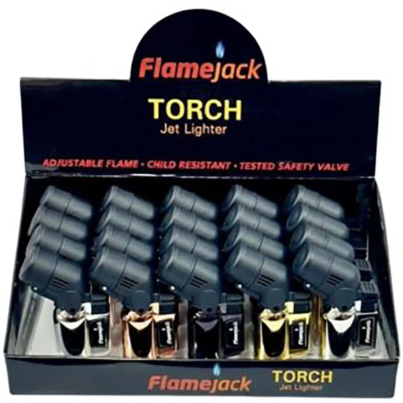 Flamejack Torch Jet Lighter (Pack of 20)