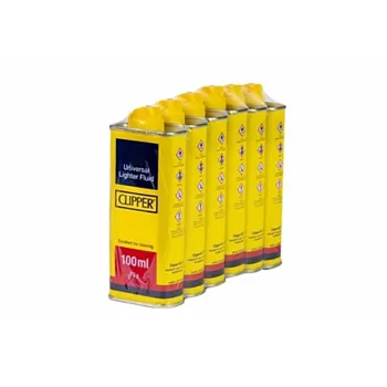 Clipper Lighter Fluid 100ml (Pack of 6)