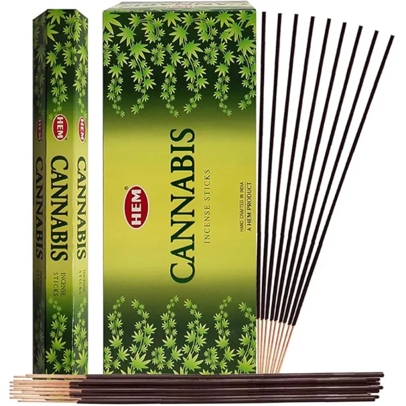 Hem Cannabis Incense sticks Pack of 6 x 20 sticks