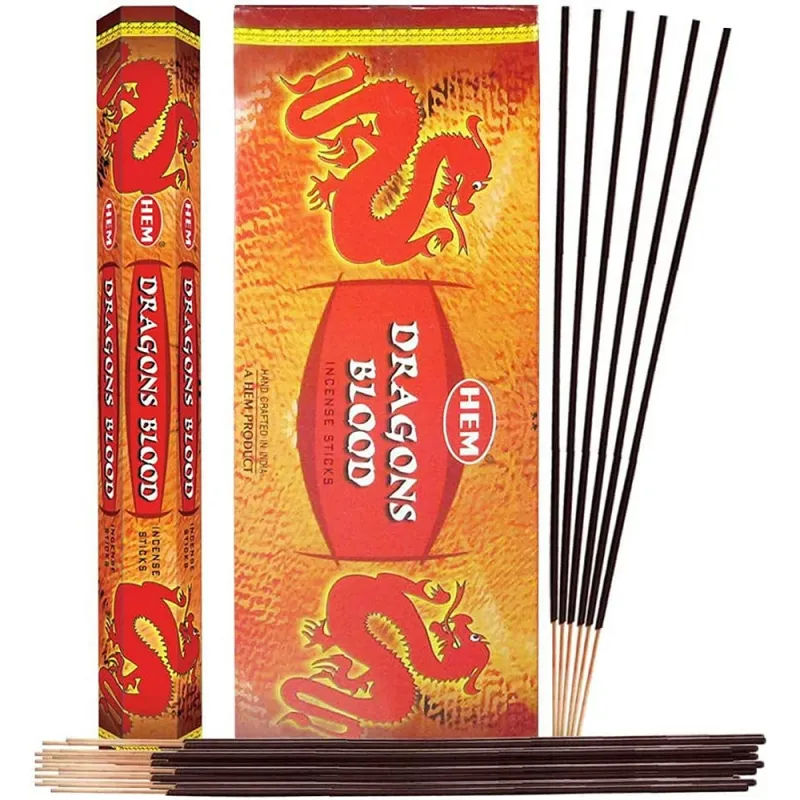 Hem Dragons Blood Incense sticks Pack of 6 x 20 sticks
