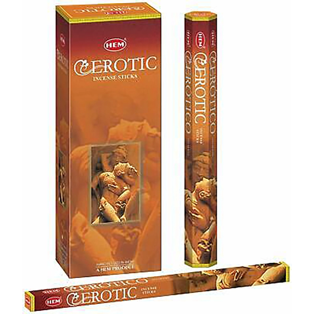 Hem Erotic Incense sticks Pack of 6 x 20 sticks