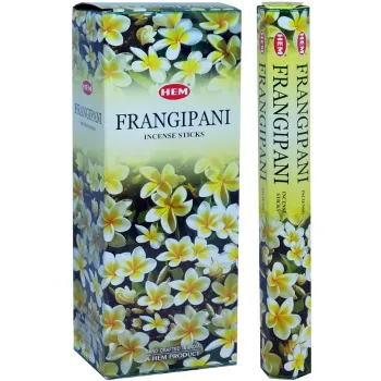 Hem Frangipani Incense sticks Pack of 6 x 20 sticks