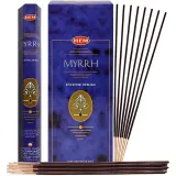 Hem Myrrh Incense sticks Pack of 6 x 20 sticks