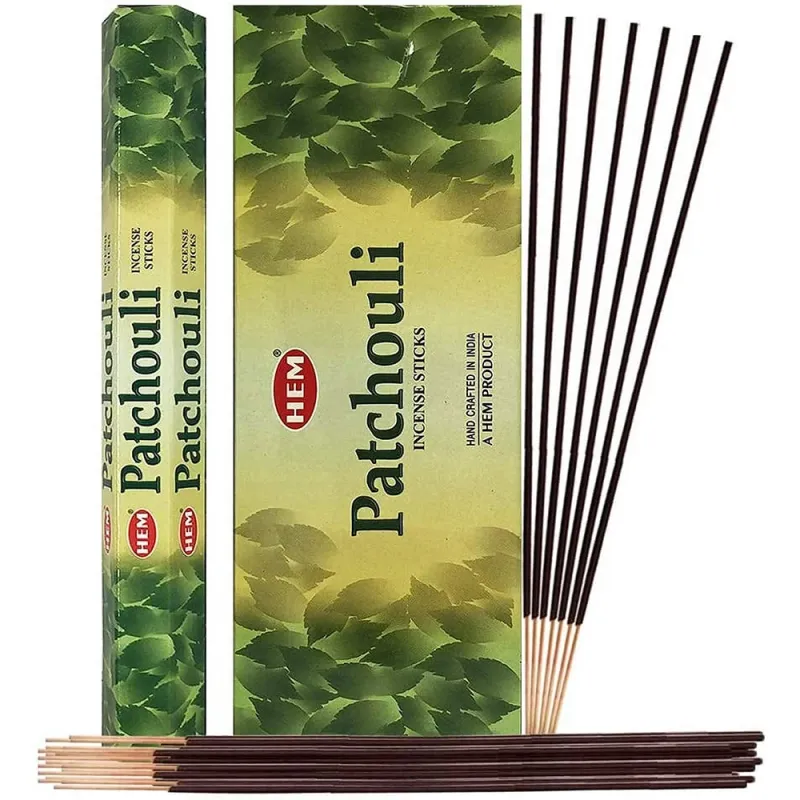 Hem Patchouli Incense sticks Pack of 6 x 20 sticks