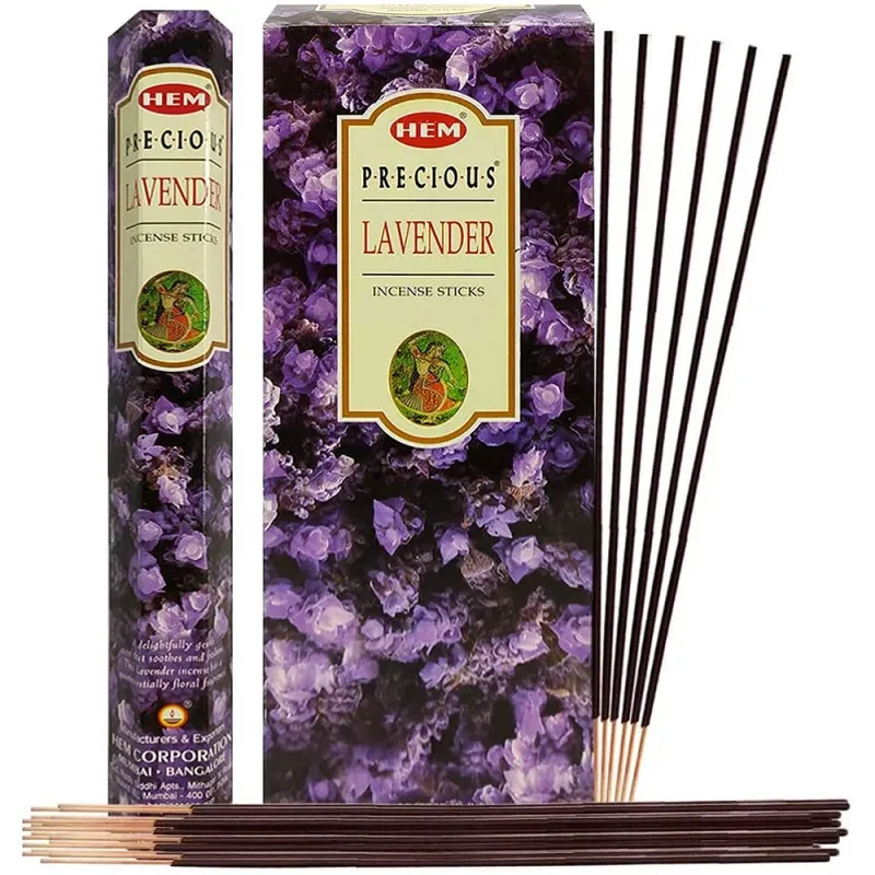 Hem Precious Lavender Incense sticks Pack of 6 x 20 sticks