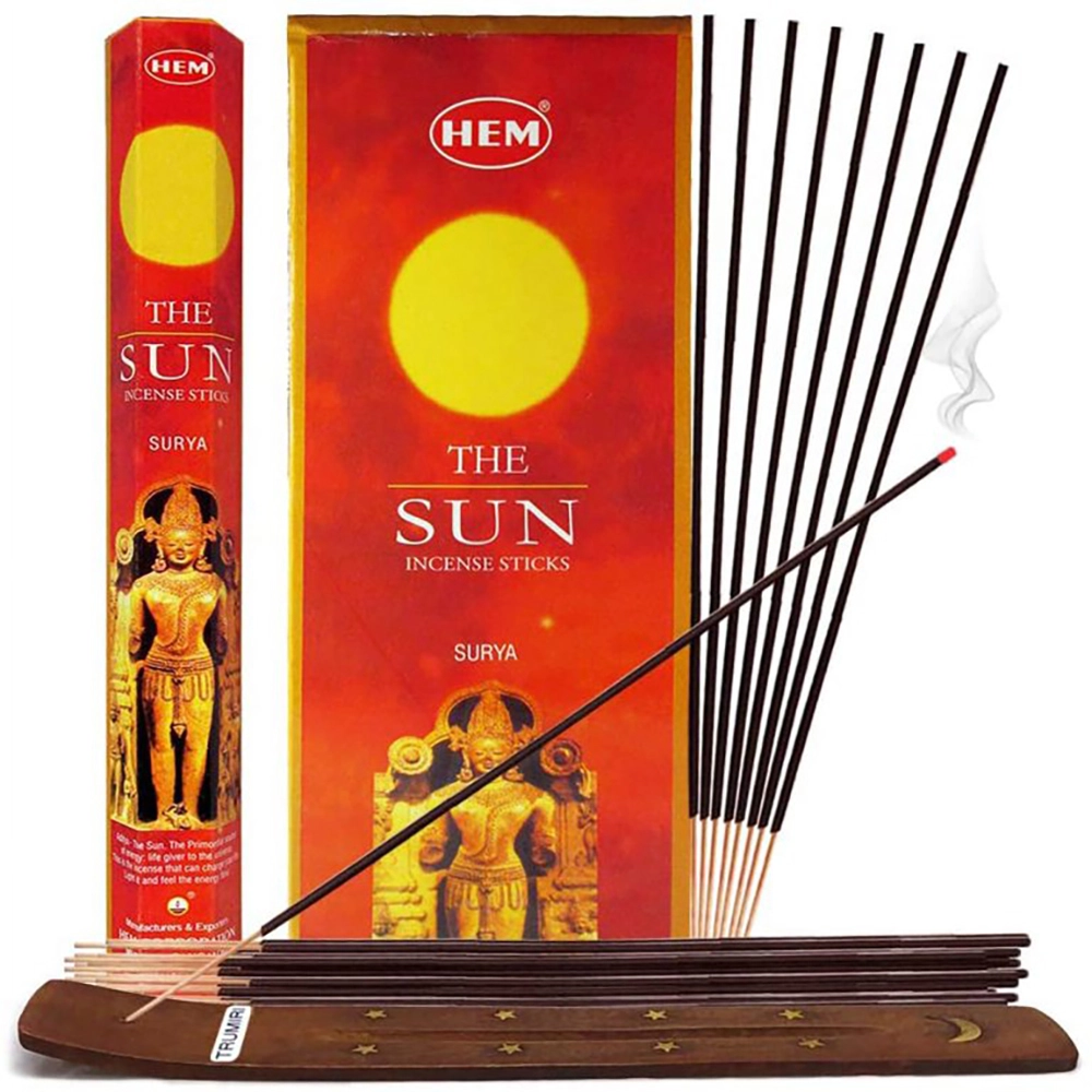 Hem Sun Incense sticks Pack of 6 x 20 sticks