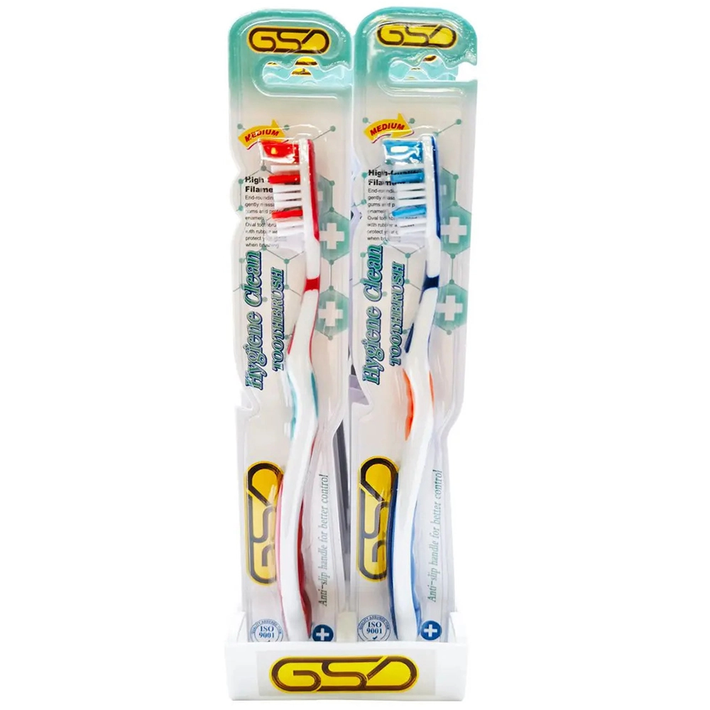 GSD Hygiene Clean Tooth Brush (Pack of 12)