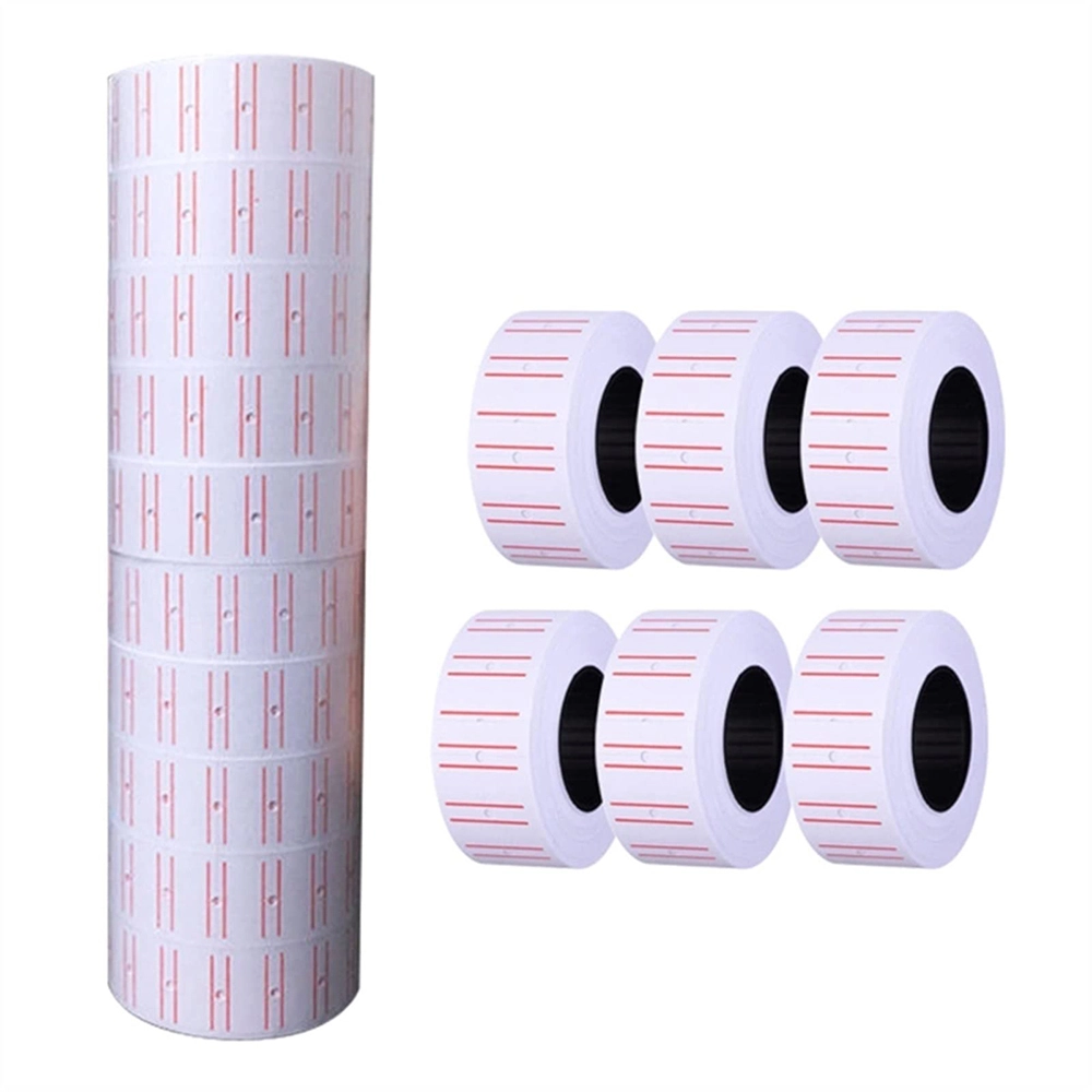 Xingli Price Tag Marked Price Label Paper 500 Labels Per Piece (Pack of 10)