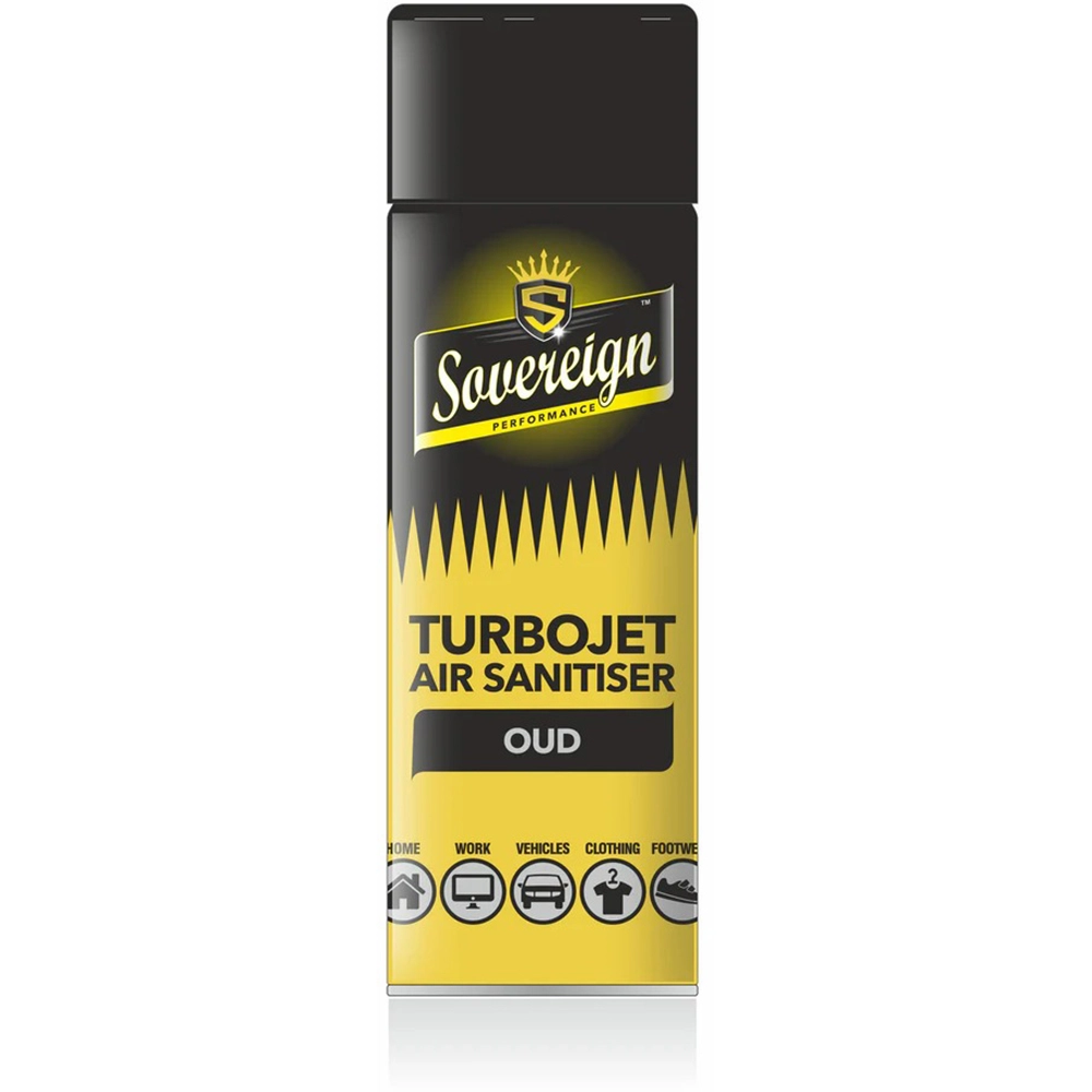Sovereign Turbojet Air Sanitiser 500ml Oud (Pack of 12)