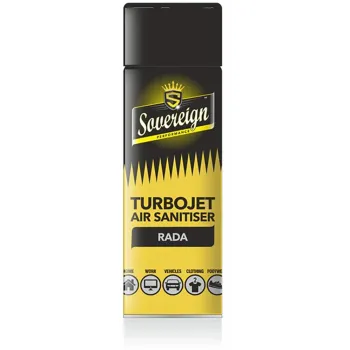 Sovereign Turbojet Air Sanitiser 500ml Rada (Pack of 12)