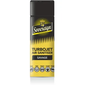 Sovereign Turbojet Air Sanitiser 500ml Savage (Pack of 12)
