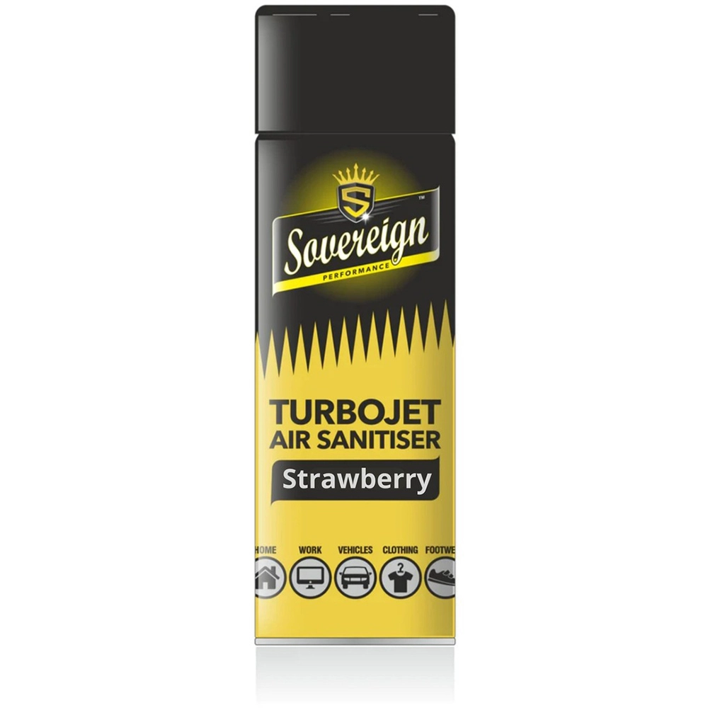 Sovereign Turbojet Air Sanitiser 500ml Strawberry (Pack of 12)