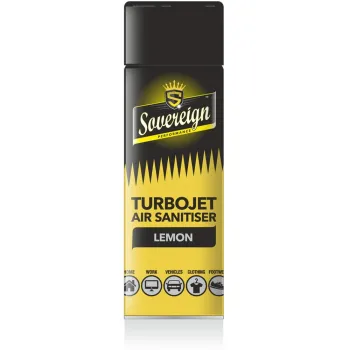 Sovereign Turbojet Air Sanitiser 500ml Lemon (Pack of 12)