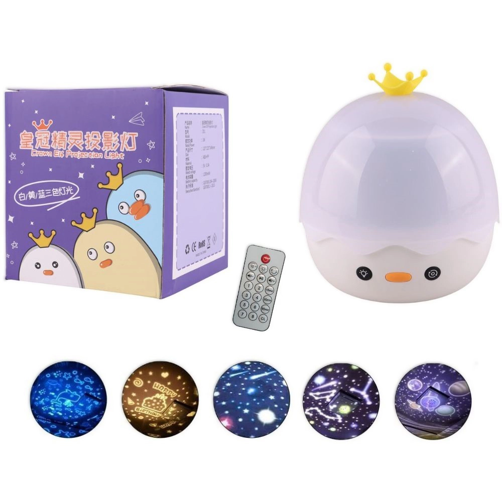 Crown Duck Elf Projection Lamp