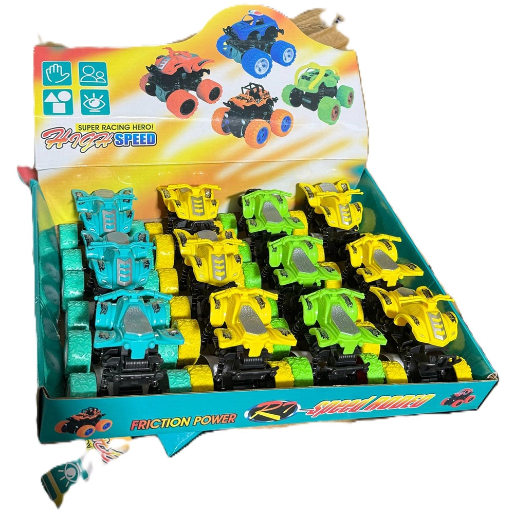 Friction Power Offroad Car (Pack of 12)