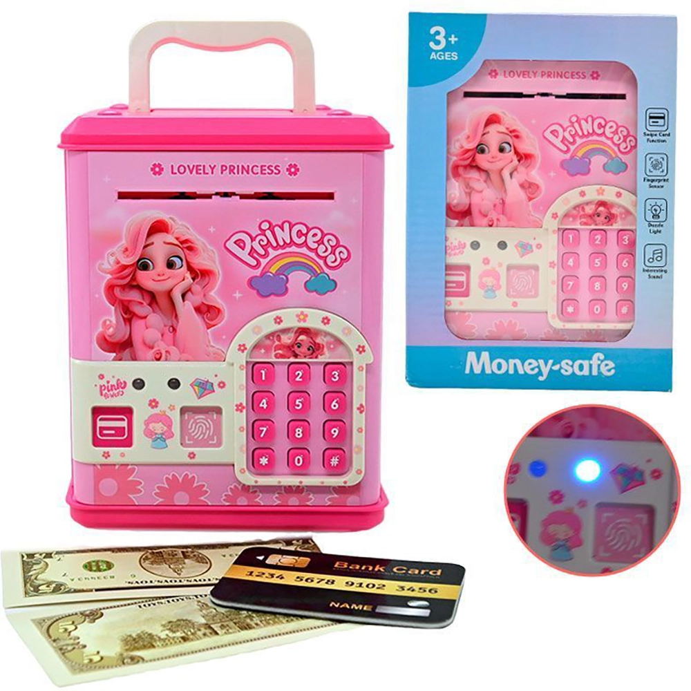 Princess Money Safe Box For Kids 