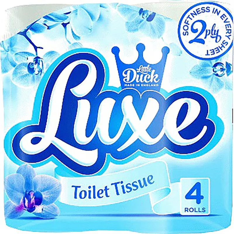 Little Duck Luxe 2 Ply Toilet Roll (4 x 10 Pack)