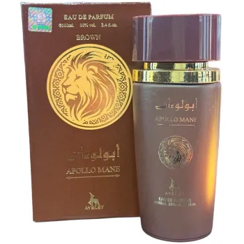 Al Afiya UAE Perfume Apollo Mane Brown 100ml (Pack of 6)