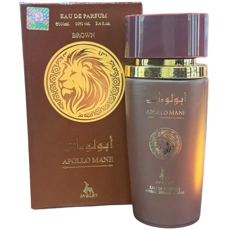 Al Afiya UAE Perfume Apollo Mane Brown 100ml (Pack of 6)