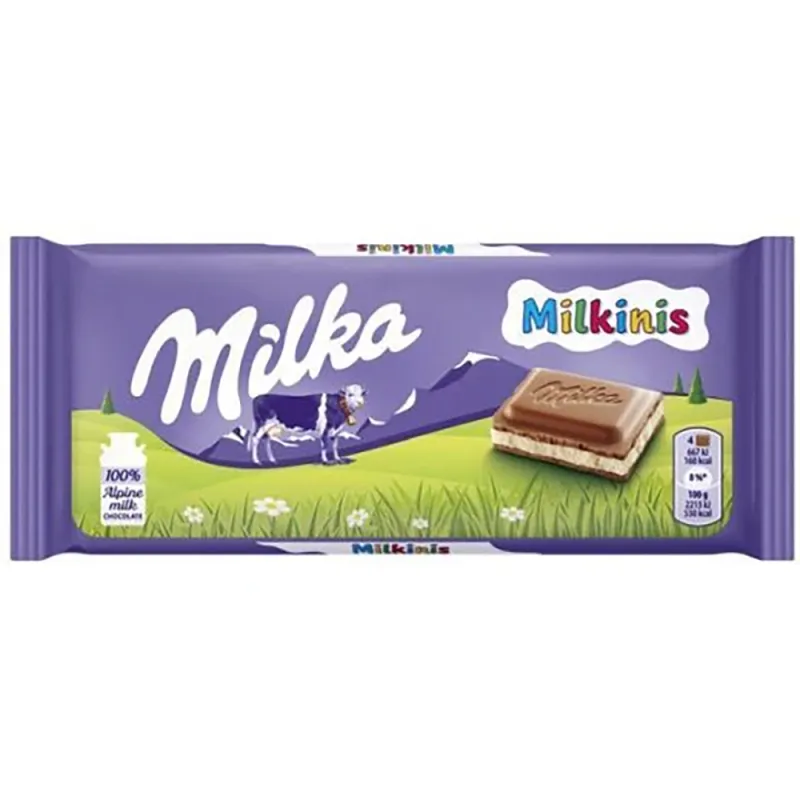 Milka Chocolate 87.5g Milkinis Sticks (Pack of 20)