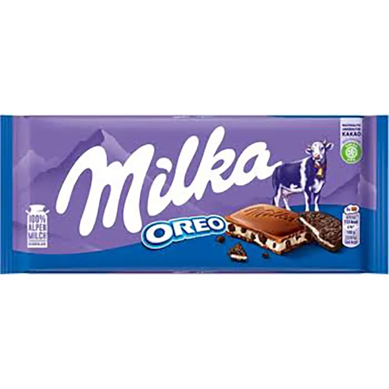 Milka Chocolate 100g Oreo (Pack of 22)