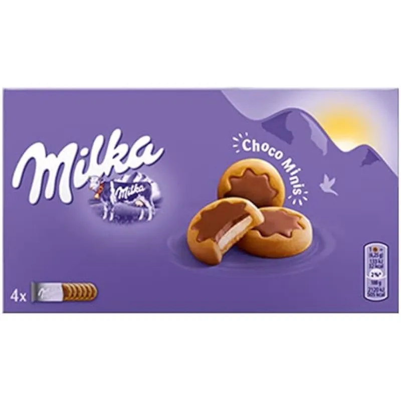 Milka Biscuit 150g Chocominis (Pack of 16)